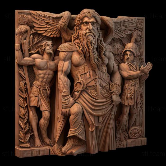 3D model Age of Mythology The Titans game (STL)